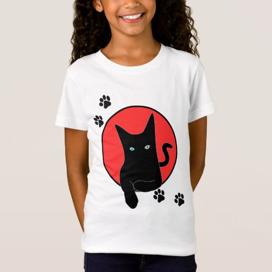 kat t-shirt (Voorkant)