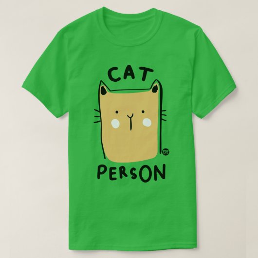 kat t-shirt (Design voorkant)