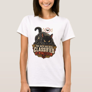 Kat T-shirt - De Mot Is Geklasseerd Als Een Dr