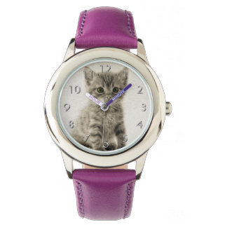 Kat tablet horloge