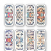 Kat Tabs voor Journaling Sticker (Voorkant)