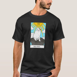 Kat  Tarotkaart De Dwaas Felien Lachend T-shirt