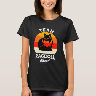 Kat Team Ragdoll Kat Ragdoll Miauw Ragdolls T-shirt