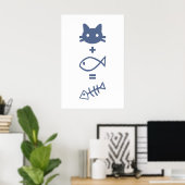 Kat-thematica Poster (Thuiskantoor)