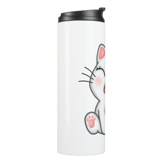 Kat Thermosbeker (Gedraaid links)