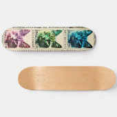 Kat Ticket: Whimsical Skateboard Design (Horizontaal)