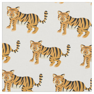 Kat Tiger Stof