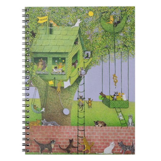 Kat Tree House Notitieboek (Voorkant)