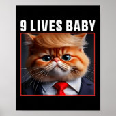 Kat Trump 9 Levens Baby _1  Poster (Voorkant)
