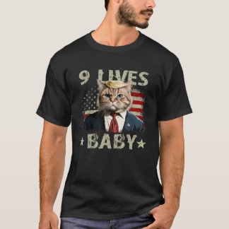 Kat Trump 9 Levens Baby Grappige Trui T-shirt