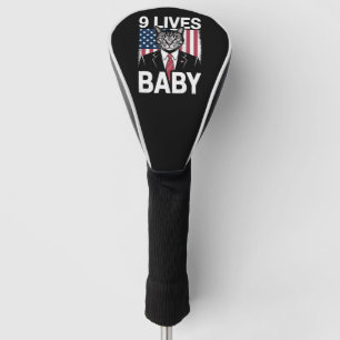Kat Trump 9 Levens Baby Grappige Trump Kat Golfheadcover