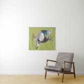 Kat tussen de duiven wandkleed (In Situ (horizontaal))