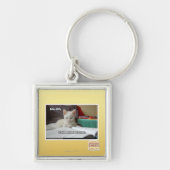 Kat Tutor Sleutelhanger (Voorkant)