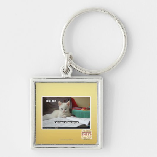 Kat Tutor Sleutelhanger (Voorkant)