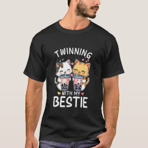 Kat Twinning met mijn beste vrienden Spirit Week M T-shirt