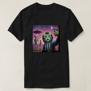 Kat UFO Selfie: Cadeau van het katje #08 T-shirt