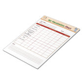 Kat Vaccinatieschema Notitieblok (Schuin)