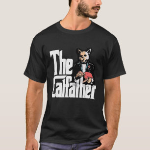Kat Vader De Katvader Gekke Maffia Kat Vader Kitte T-shirt