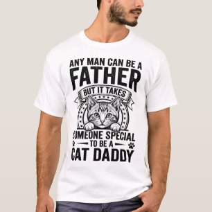 Kat Vader Vader Citaat Vintage Gravure T-Shirt D
