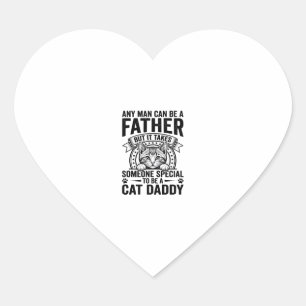 Kat Vader Vader Citaat Vintage Gravure T-Shirt D Hart Sticker