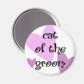 Kat van de Bruidegom Magneet (Voorkant / Achterkant)