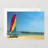 Kat van het Zee - Sailing Briefkaart (Voorkant / Achterkant)