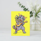Kat van Louis Wain Briefkaart (Staand voorkant)