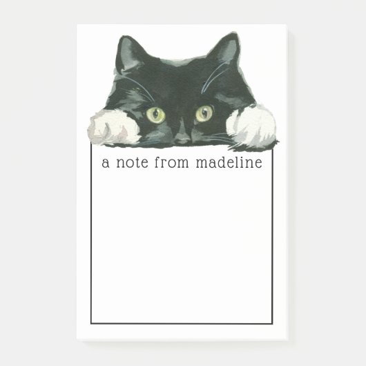 Kat van zoete Waterverf | Opmerking van Post-it® Notes (Voorkant)