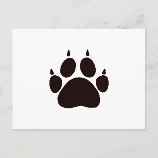 Kat verfprinters briefkaart (Voorkant)