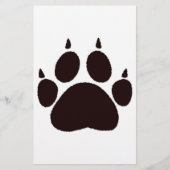 Kat verfprinters briefpapier (Voorkant)