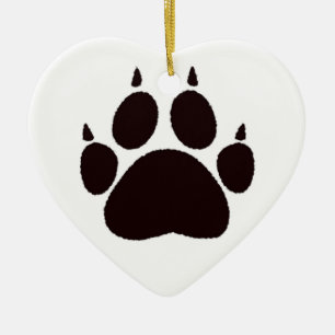 Kat verfprinters keramisch ornament