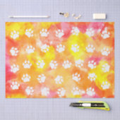 Kat verfprinters tissuepapier (Craft)