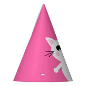 kat verjaardagsfeestje feesthoedjes (Links)