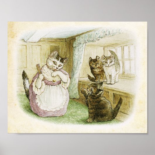 Kat Vintage poster (Voorkant)