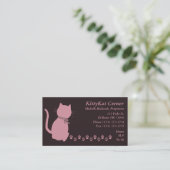 Kat Visitekaartjes (Staand voorkant)