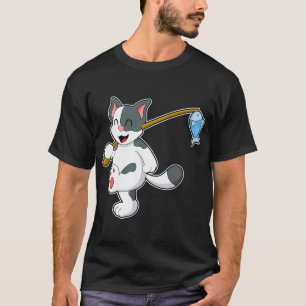 Kat Vissen Hahahaha Teken Vrienden T-shirt