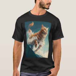 Kat Vliegende Golven T-shirt