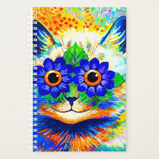 Kat Vloeibare ogen Planner (Voorkant)