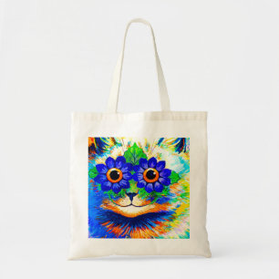 Kat Vloeibare ogen Tote Bag