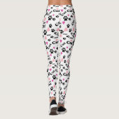 Kat voetafdrukken leggings (Achterkant)