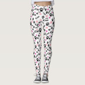 Kat voetafdrukken leggings (Voorkant)