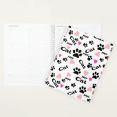Kat voetafdrukken planner (Display)