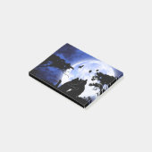 kat volle maan post-it® notes (Schuin)