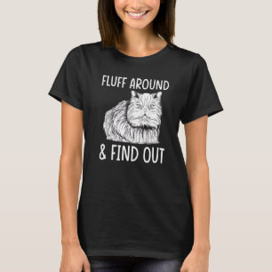Kat volwassen Humor Cat Around en ontdek T-shirt