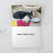 KAT VOOR GENTLE IN DE RESTAURANT-Vaderdag Kaart (Binnen)