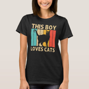 Kat voor Kinder katten van zwarte katten T-shirt