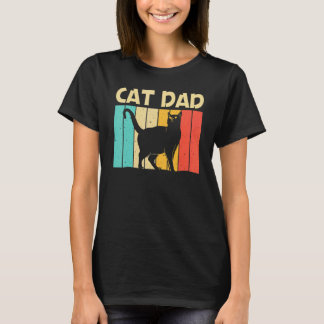 Kat Voor Papa Vader Zwarte Kat   Kat Persoon Katte T-shirt