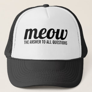 Kat vrachtwagenhoed trucker pet