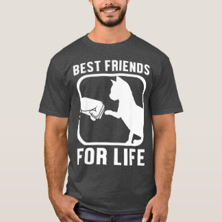 Kat Vrienden Voor Het Leven Vriend T-shirt