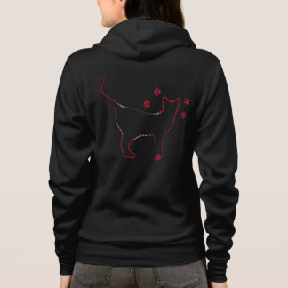 kat vrouwen hoodie